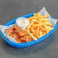 Classic Wing Combo · Cooked wing of a chicken coated in sauce or seasoning.