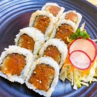 Spicy salmon roll · In- spicy salmon, cucumber