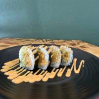 Louisiana roll · In- fried crawfish, cucumber, avocado with spicy mayo