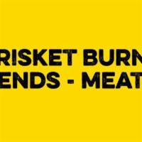 Brisket Burnt Ends Plate · Brisket burnt ends, served with 2 sides and a roll