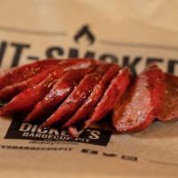 Hot Links · Classic hickory smoked red link of selected meats and spices