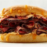 Bacon Smokecheesy Style · Choice of: smoked turkey, ham, chicken, or roast beef. Comes with: bacon, smoked cheddar, ch...