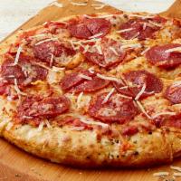 Double Cheese & Pepperoni Pizza · 2 cheeses, pepperoni, marinara.