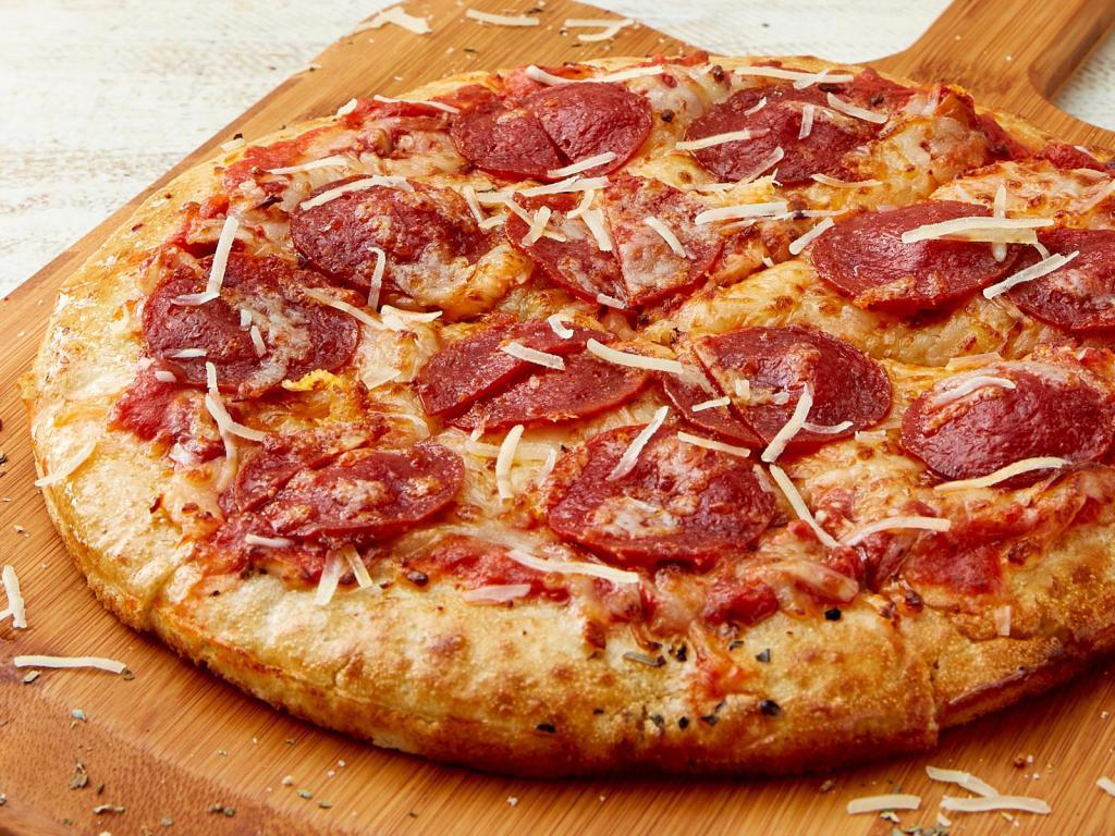 Double Cheese & Pepperoni Pizza · 2 cheeses, pepperoni, marinara.