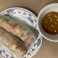 4. Thit Nuong Cuon · 2 pieces. Barbecue pork wrapped rice paper.