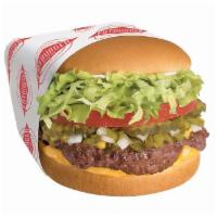 Original Fatburger (1/3 lb.) · The burger that made us famous. A single fat patty made up of ⅓ lb. 100% pure lean beef, fre...