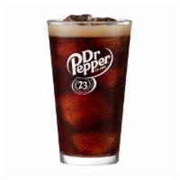 Dr. Pepper · A signature blend of 23 flavors makes every sip of Dr. Pepper truly unique.