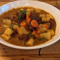 Irish Stew · beef, guinness, carrots, parsnips, potatoes
