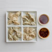 7. Dumplings Combo · Boiled savory assortment dumplings includes 5pc signature, 5pc pork cabbage, 5pc chicken cab...