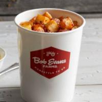 Family Size Golden Brown Home Fries · Hearty chunks of red-skinned potatoes, lightly seasoned. Serves up to 6.