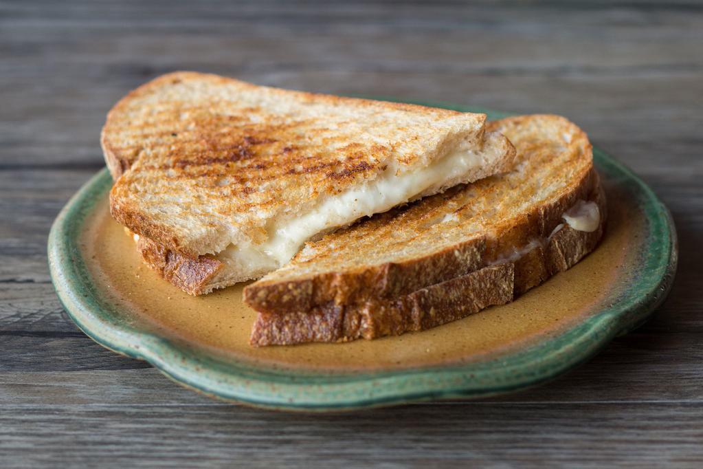 Three Cheese Panini (Full) · Full with chips. Made with Chips. Fresh mozzarella, provolone, and asiago.