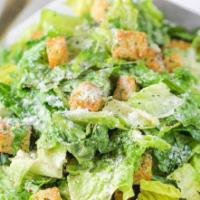 Caesar Salad · Romaine, Parmesan, croutons, Caesar dressing.