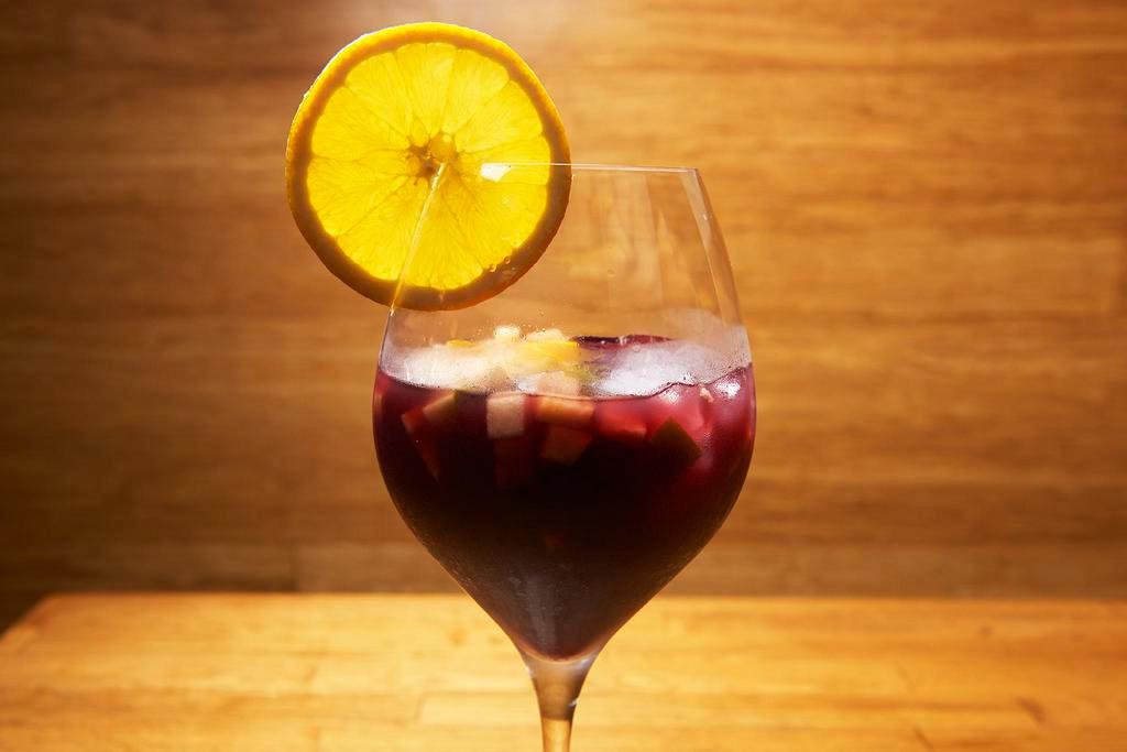 Red Sangria · 16oz Homemade Sangria. Must be 21 to purchase.