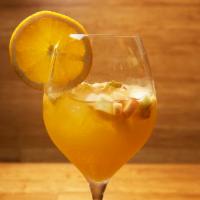 Passion Fruit Sangria  · Our signature homemade passion fruit white sangria. Must be 21 to purchase.