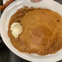 Big Stack Griddle · 3 fluffy pancakes.