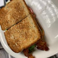BLT Sandwich · Bacon, lettuce, tomato and mayonnaise on choice of toast.