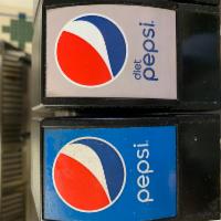 Soda · Pepsi products.