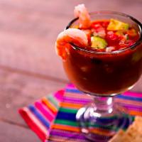 Large Shrimp Cocktail · Shelled prawns served with a cocktail sauce.