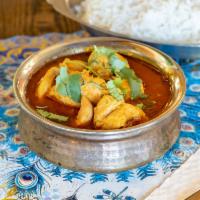 Chicken Curry a la Carte · Tender pieces of chicken prepared on a flavorful, full-bodied and yet mildly spiced sauce. S...