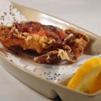 Softshell Crab Appetizer · battered fried softshell crab served with ponzu sauce
