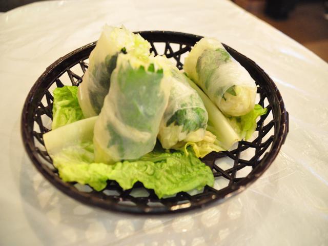 Cold Spring Roll (2 pcs) · steamed rice paper wrapped with shrimp, vegetable, rice noodle served with peanut sauce