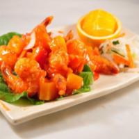 Sweet and Sour Shrimp Dinner · battered gentle fried shrimp glazed with sweet and sour sauce