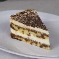 Tiramisu · A coffee flavored dessert, made of ladyfingers dipped in coffee, layered with a rich creamy ...