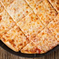 Build Your Own Cheese Pizza · Classic cheese or create your own pizza.
