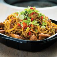 MEGA Garlic Noodles with Chicken · A TRIPLE SERVING of our Crowd Favorite: Mega Garlic Noodles with Chicken. Serves 3-5 people....