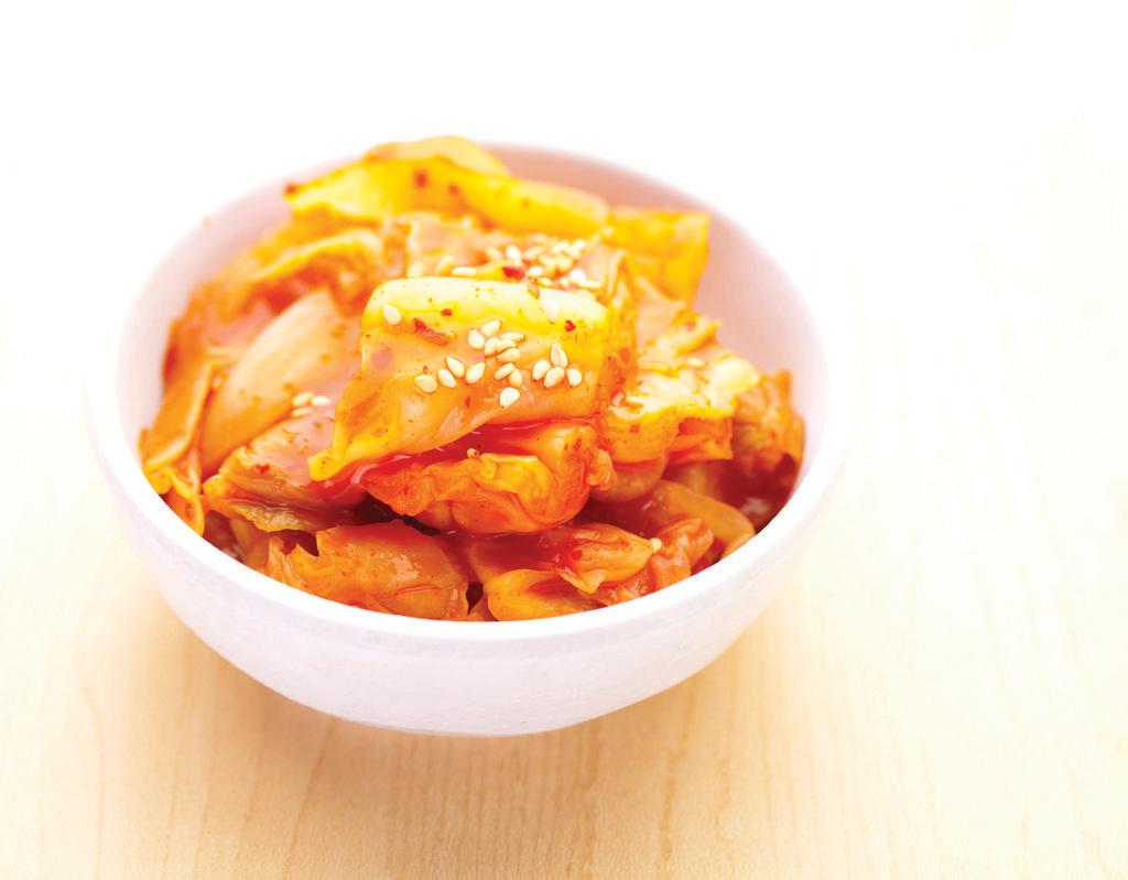 Napa Kimchi · Spicy, pickled Napa cabbage kimchi