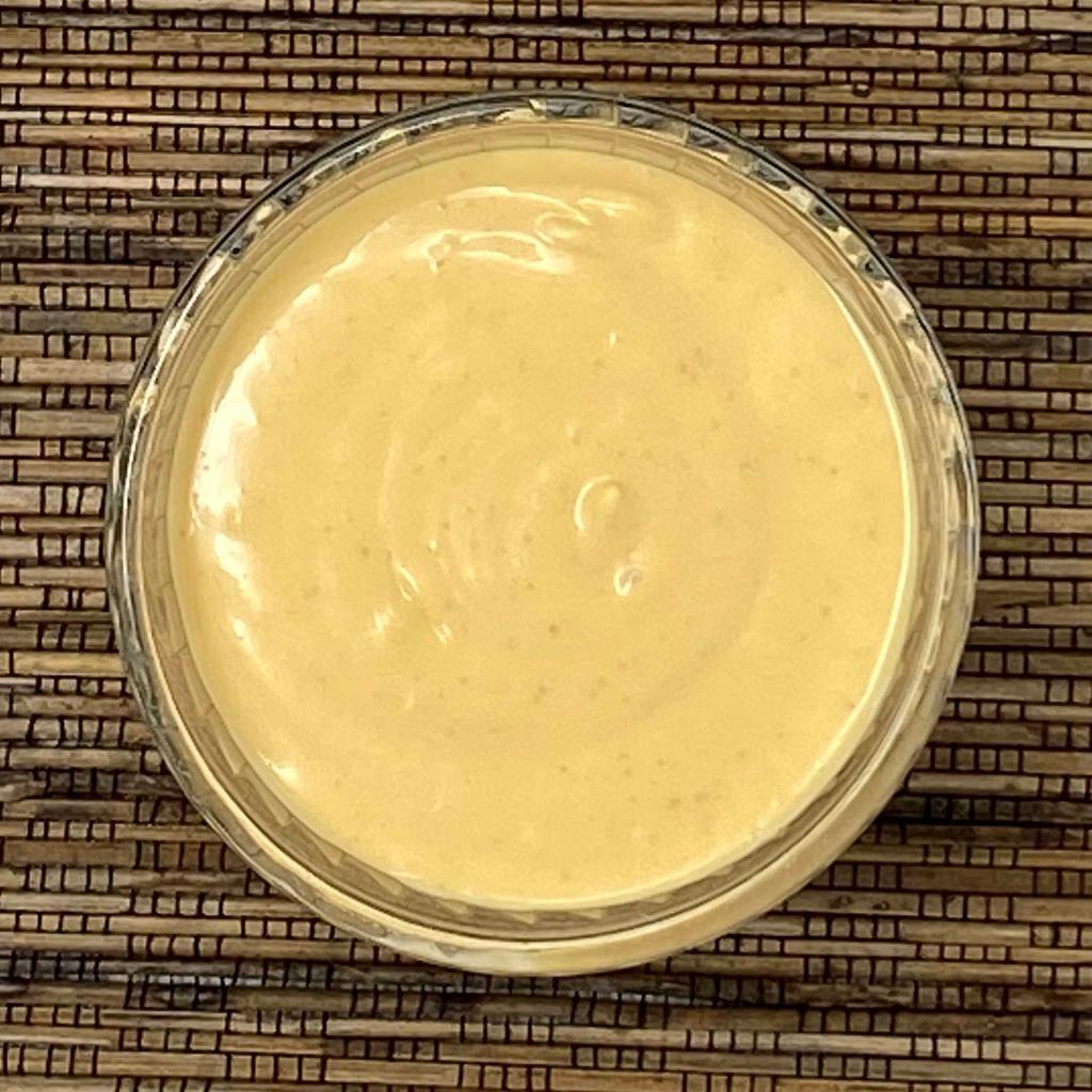 Chili Mayo (approx 1 oz each) · Our housemixed sauce features Japanese mayo and chili sauce. Photo is meant for image purposes only and does not necessarily depict the amount of sauce that will be provided.