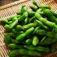 Edamame  · Steamed soybean. Lightly salted.