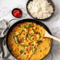 Panang Curry  · The most famous of all traditional curry dishes. Panang curry paste, creamy coconut milk and...