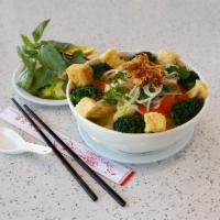 23. Vegetables and Tofu Noodle Soup · 