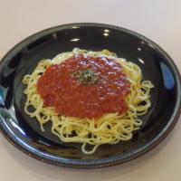 Meat Spaghetti · House made meat sauce with a Japanese twist and aged to perfection.