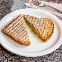 Grilled Cheese Sandwich · Your choice of bread and cheese with several options for additions
