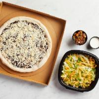 Take and Bake Tostada Pizza  · READY TO BAKE - Crisp lettuce, tortilla strips and house-made herb ranch top this hearth-bak...