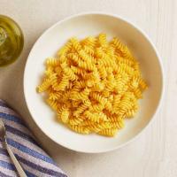 Kid's Buttered Fusilli · With butter or olive oil. Includes choice of a fountain beverage, lemonade, apple juice, mil...
