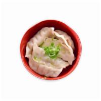 Pork Dumplings · Fried or steamed 5 with spicy szechuan dipping sauce.