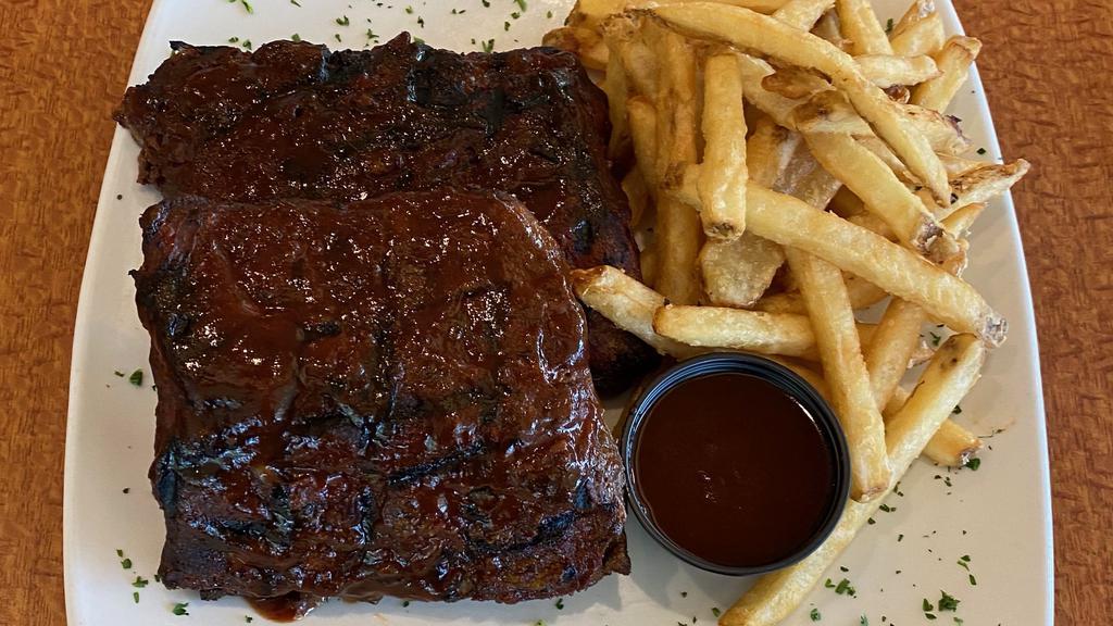 Rack of Ribs · Slow smoked, tender baby back (6) ribs basted with BBQ sauce. Served with a choice of your favorite Sizzler side and Sizzler cheese toast.