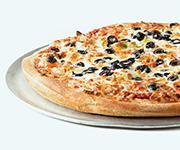 Summit Garden Vegetable Specialty Pizza · Mushrooms, onions, green peppers, black olives, sweet red peppers, artichokes, pizza sauce.