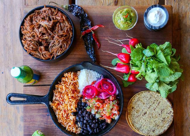Oaxaca Taqueria · Alcohol · Burritos · Dinner · Healthy · Mexican · Salads · Tacos · Vegan · Vegetarian