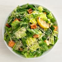classic romaine caesar · romaine hearts tossed in our signature caesar dressing with parmesan, flatbread croutons and...