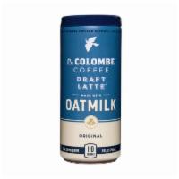la colombe oat milk latte  · a plant-based dose of frothy, cold brew creaminess with the full taste and texture of a cold...