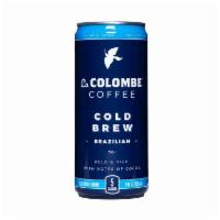 la colombe cold brew · double-filtered for a smooth, clean sip, with strong coffee flavors and a natural sweetness.