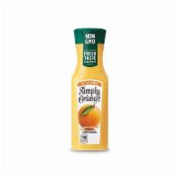 Simply Orange®  · 100% pure-squeezed orange juice.