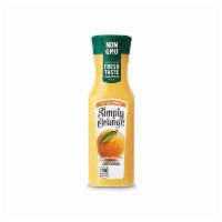 Simply Orange®  · 100% pure squeezed orange juice (from concentrate).