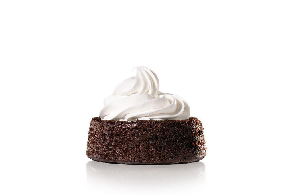 Chocolate Cake · Rich chocolate cake topped with frosting. 