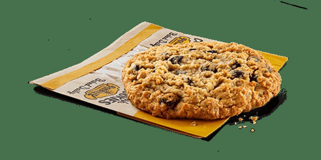 Oatmeal Chocolate Chip Cookie · A Potbelly favorite!  Freshly baked oatmeal chocolate chip cookie
