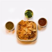 Chips and Charred Jalapeno Guacamole · 